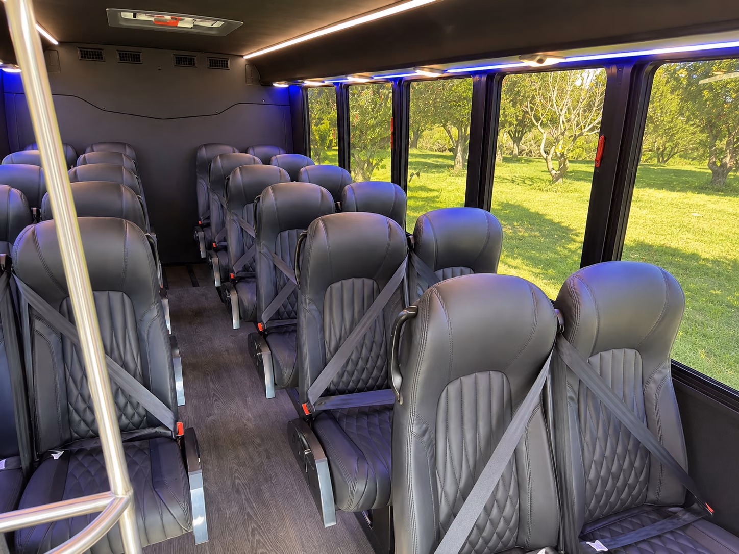 hampton conference shuttles and corporate bus rentals in hampton