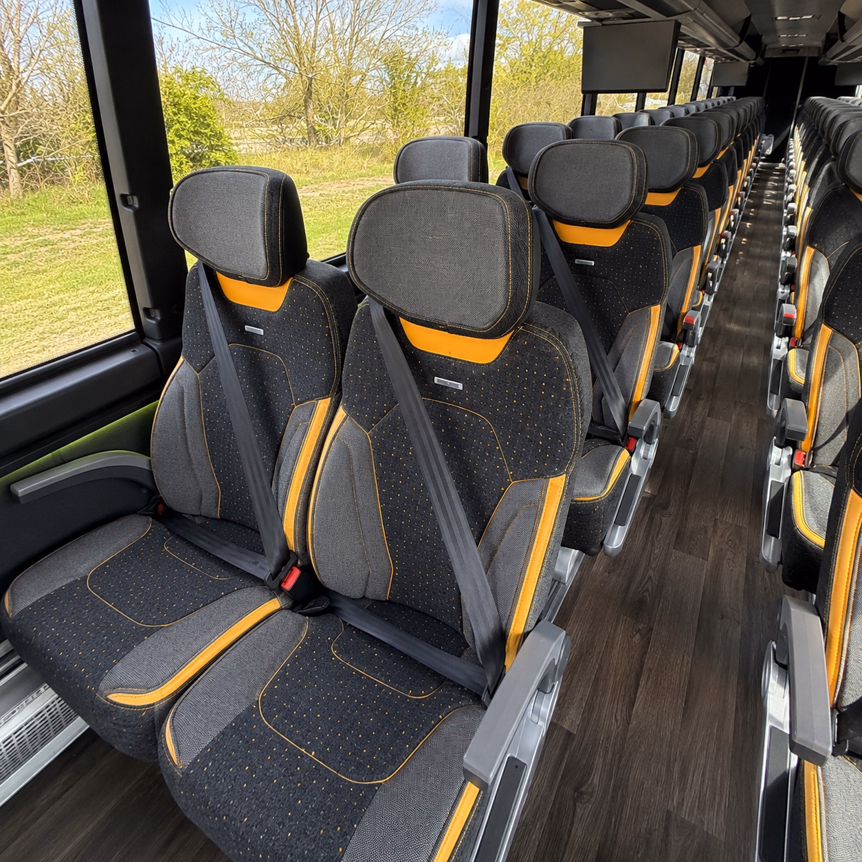 with so many corporate destinations around hampton roads one bus keeps it simple